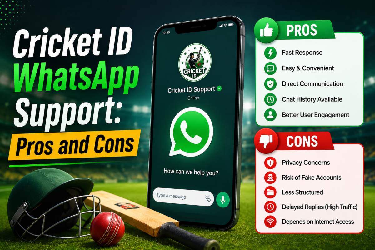 Cricket ID WhatsApp Support: Pros and Cons