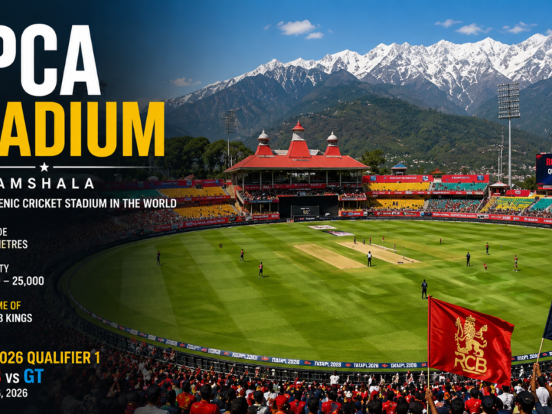 HPCA Stadium, Dharamshala – Pitch Report, Records, Capacity, Weather & IPL 2026 Guide
