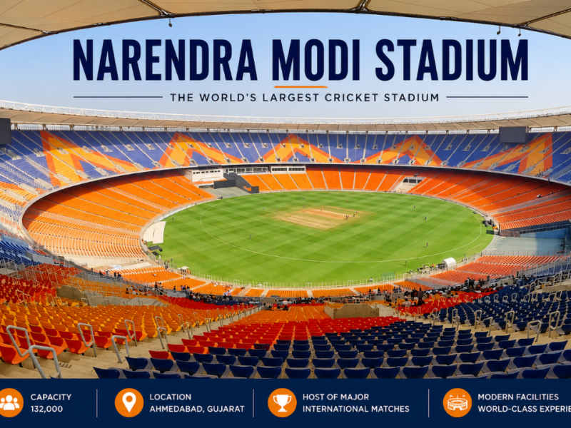 Narendra Modi Stadium: History, Capacity, Records, Pitch Report and Complete Guide