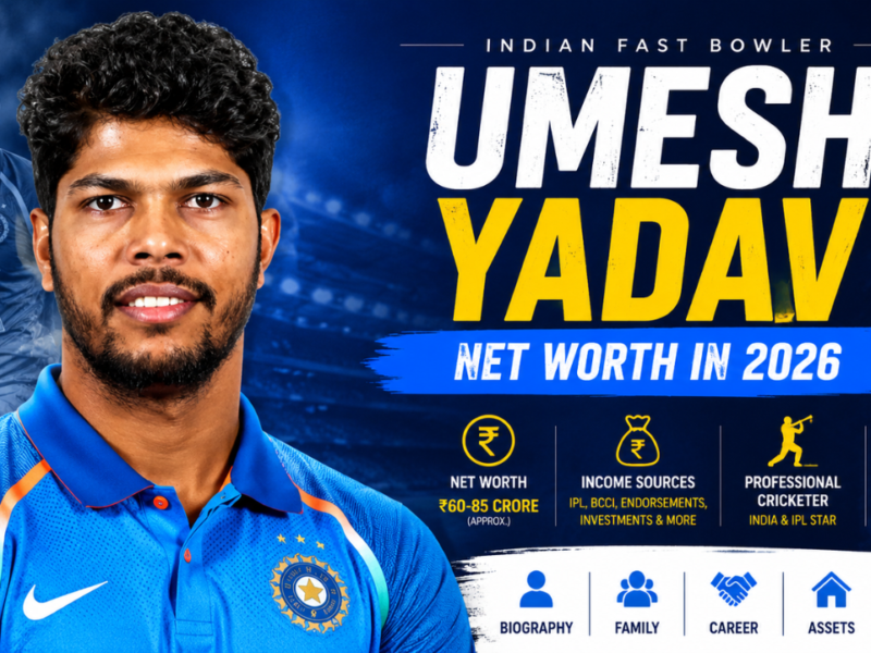 Umesh Yadav Net Worth, Salary, IPL Earnings, Biography, Family & Assets