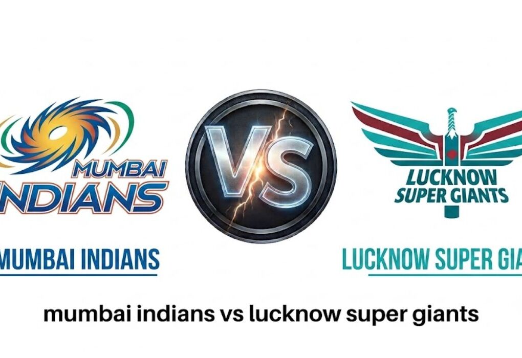 Mumbai Indians vs Lucknow Super Giants