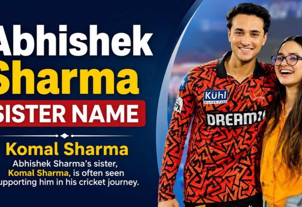 Abhishek Sharma Sister Name