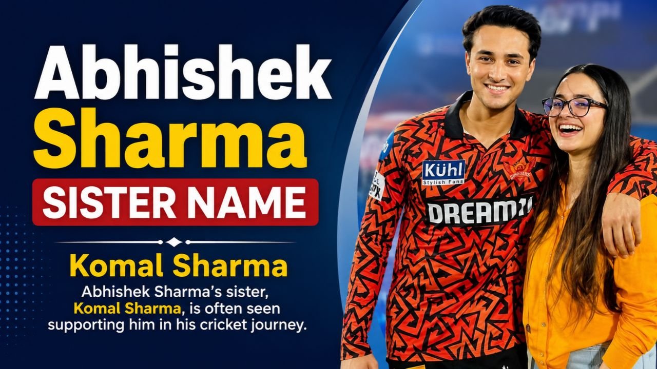 Abhishek Sharma Sister Name