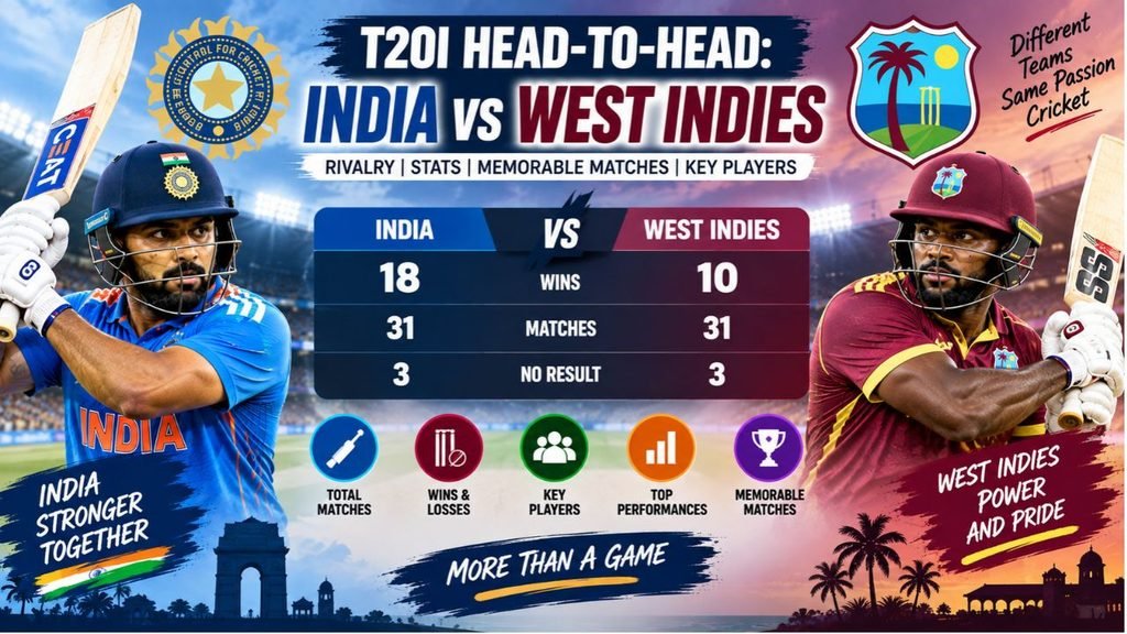 West Indies Cricket Team vs India National Cricket Team Match Scorecard