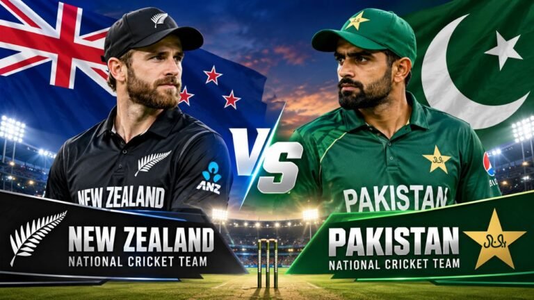 New Zealand National Cricket Team vs Pakistan National Cricket Team