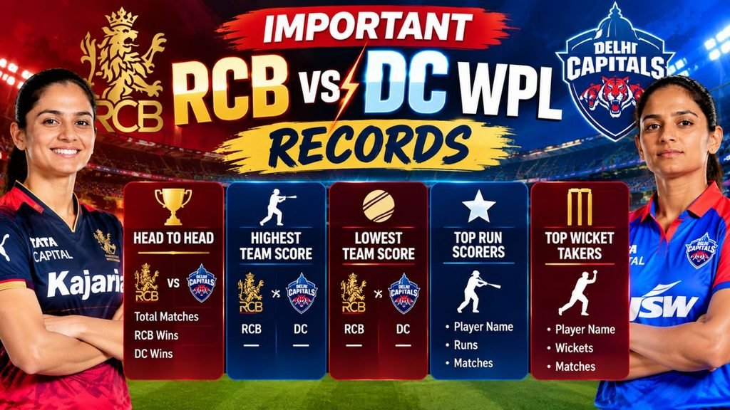 RCB vs DC WPL