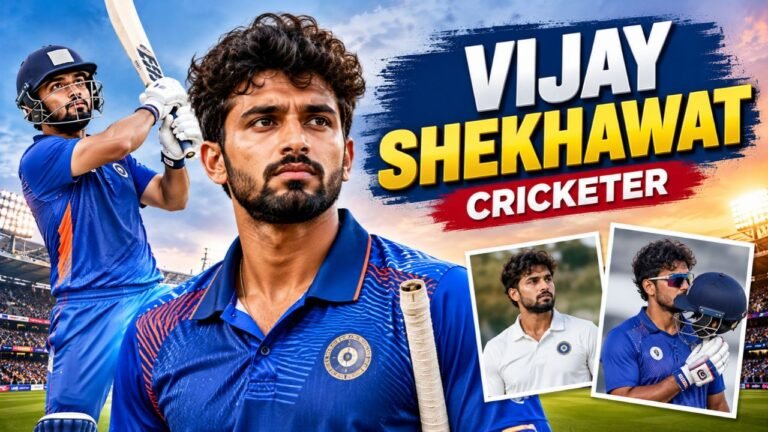 Vijay Shekhawat Cricketer